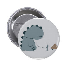 Dinosuar Pin's Avec Agrafe