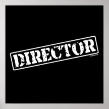 Directeur Stamp Posters