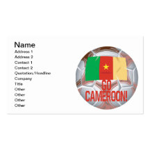 Disparaissent le Cameroun Cartes De Visite Personnelles