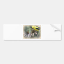 Distelvink op Distel Bumperstickers