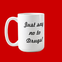 Dites juste non aux drogues tasses
