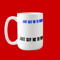Dites juste non aux drogues tasses