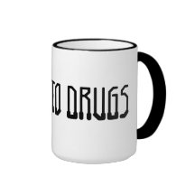 DITES NON AUX DROGUES TASSES À CAFÉ