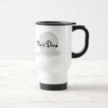 Diva de Knit Mug