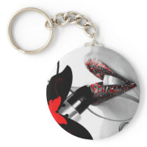 Diva Keychain de rouge à lèvres