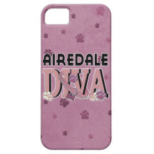 DIVA van Airedale iPhone 5 Hoesjes