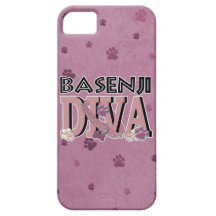 DIVA van Basenji iPhone 5 Hoesje