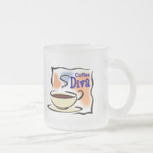 Diva van de koffie koffie mokken