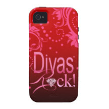 divas+gemme de règle+pierre gemme+étincelle+diaman coque Case-Mate iPhone 4