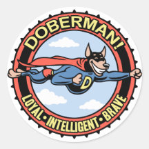Doberman! Stickers