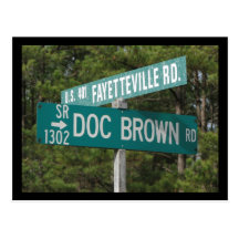 Doc. Brown Rd Carte Postale