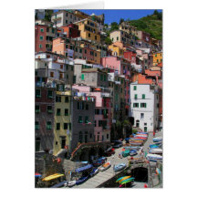 Dock à la carte de voeux de Riomaggiore