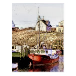Dock de la baie carte postale