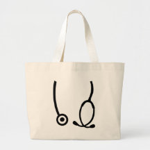 Docteur de stéthoscope sac en toile