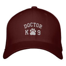 Docteur K-9 Casquettes Brodées