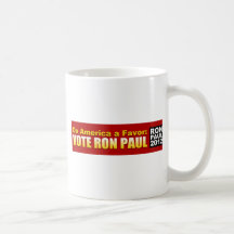 Doe Amerika een Gunst: Stem over Ron Paul 2012 Beker