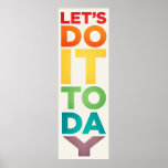 Doe het vandaag Poster