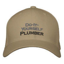 Doe het zelf Loodgieter Geborduurde Baseball Caps