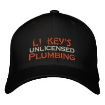 Doe-het-zelf- Loodgieterswerk Baseball Cap