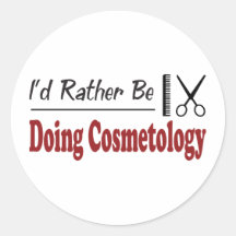 Doet eerder de Kosmetiek Ronde Stickers