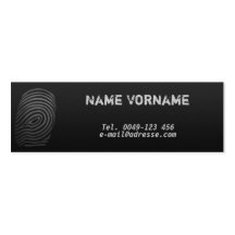Doigt Modèles De Cartes De Visite