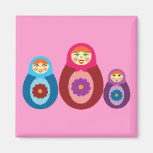 Doll van Matryoshka Magneten