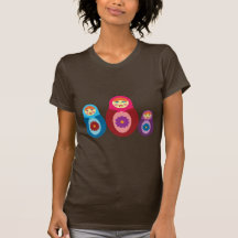 Doll van Matryoshka Tshirt