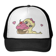 Doll van Yumi - Cupcake Mesh Petten