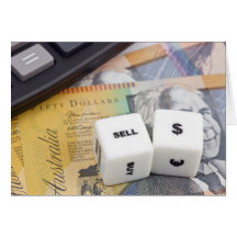 Dollar australien de vente cartes de vœux