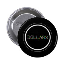 Dollars Badge Avec Agrafe