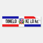 DOMINICAANSE STICKER BUMPERSTICKER