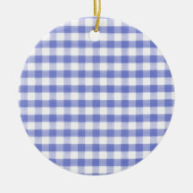 Donkerblauw gingangpatroon kerst ornament