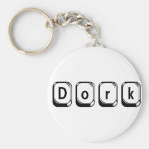 dork met sleutels sleutelhanger