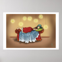 Dormeur d'étoile affiches