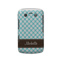 Douane Turkooise Blauwe Rode Daisy Blackberry Bold Blackberry Bold Hoesje