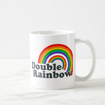 Double arc-en-ciel (accessoires) tasse à café