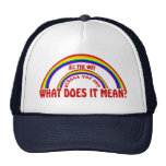 DOUBLE ARC-EN-CIEL - QUE SIGNIFIE-T-IL ? CASQUETTE DE CAMIONNEUR
