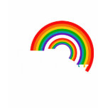 Double arc-en-ciel t-shirts