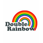 Double arc-en-ciel t-shirts