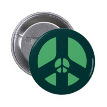 Double signe de paix badges publicitaires
