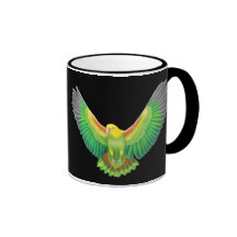 Double tasse dirigée jaune d'Amazone