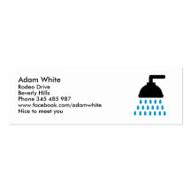 Douche Cartes De Visite Professionnelles