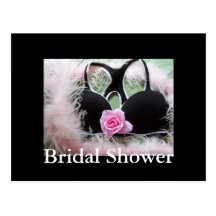 Douche nuptiale carte postale