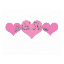Douche nuptiale cartes postales