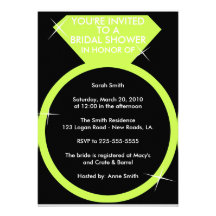 Douche nuptiale invitations