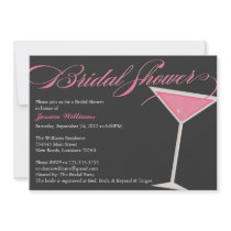 Douche nuptiale Martini Invitations Personnalisées