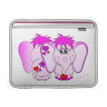 Douille chanceuse mignonne de Macbook d'auriculair Poches Pour Macbook Air