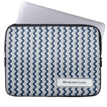 Douille classique d'ordinateur portable de Chevron Housse Ordinateur Portable
