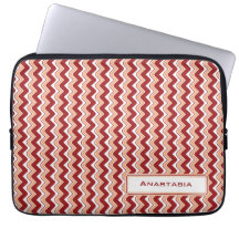 Douille classique d'ordinateur portable de Chevron Housse Pour Ordinateur Portable