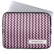 Douille classique d'ordinateur portable de Chevron Housses Ordinateur